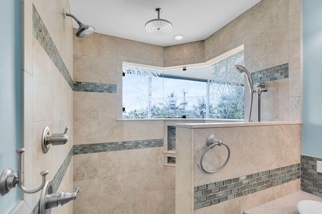 1514 Shaw Dr, Key Largo, FL 33037 - bathroom with a tile shower