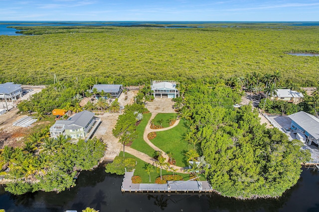 1514 Shaw Dr, Key Largo, FL 33037 - drone / aerial view of a nearby body of water