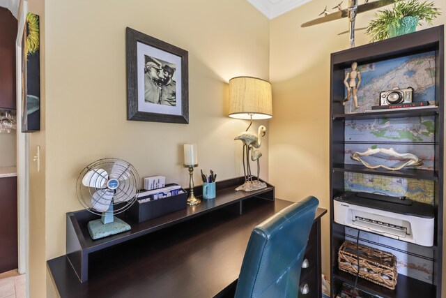 11 Kestral Way, Key West, FL 33040 - home office featuring crown molding