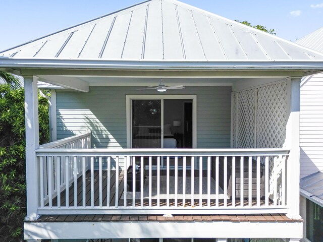 11 Kestral Way, Key West, FL 33040 - exterior space with ceiling fan
