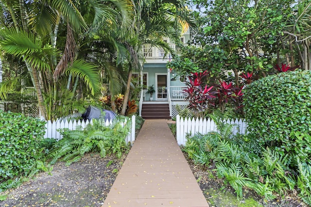11 Kestral Way, Key West, FL 33040 - exterior space with covered porch