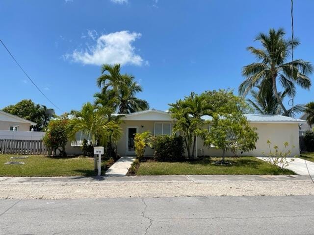 1608 Venetian Dr, Key West, FL 33040 - view of property hidden behind natural elements