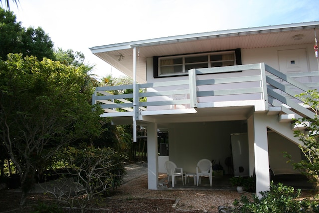 view of back of house