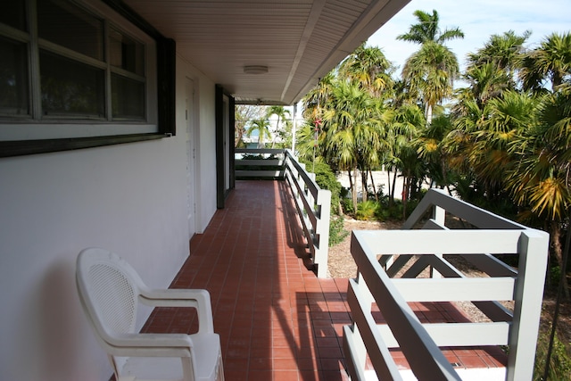 view of deck