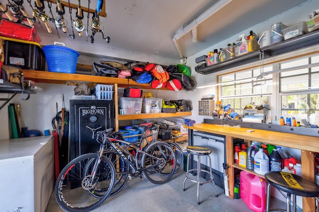 view of storage