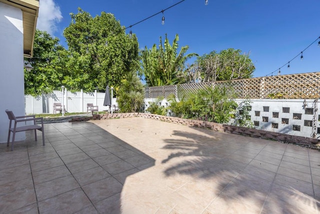 view of patio