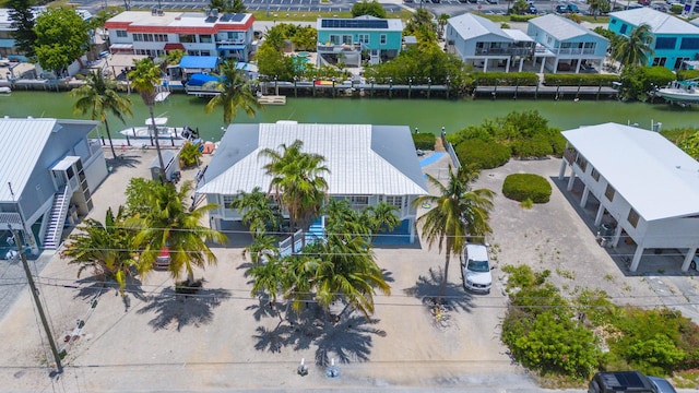 306 N Anglers Dr Unit B, Marathon, FL 33050 - aerial view of residential area featuring a large body of water