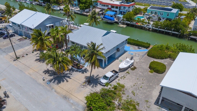 306 N Anglers Dr Unit B, Marathon, FL 33050 - aerial view of a large body of water