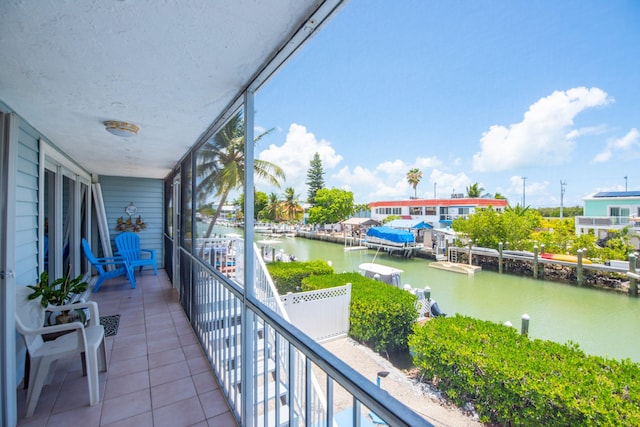 306 N Anglers Dr Unit B, Marathon, FL 33050 - balcony with a water view