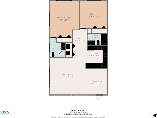 511 9th St, Key Colony, FL 33051 - floor plan / room layout