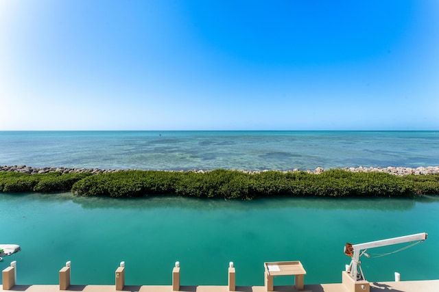228 W Seaview Cir, Duck, FL 33050 - dock area featuring a water view