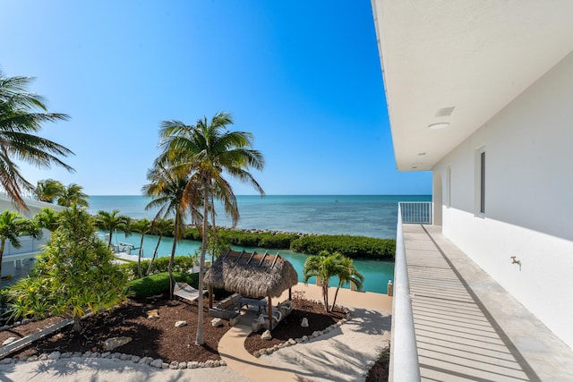 228 W Seaview Cir, Duck, FL 33050 - view of pool featuring a water view