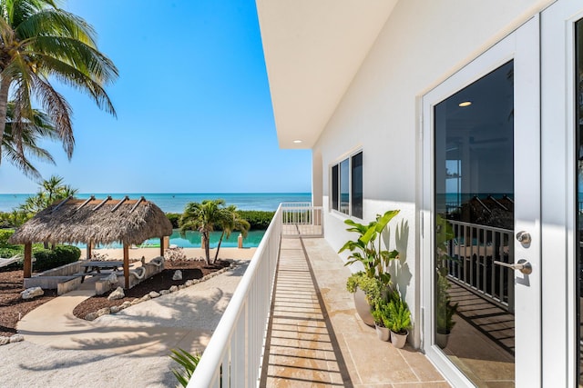 228 W Seaview Cir, Duck, FL 33050 - balcony featuring view of water and beach