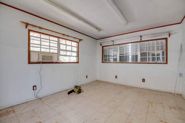 3746 Paula Ave, Key West, FL 33040 - spare room with cooling unit and tile patterned floors