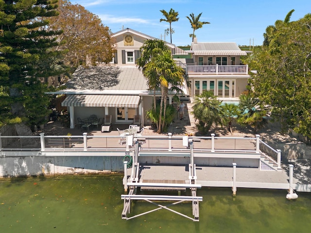 18 Hilton Haven Road, Key West, FL 33040 - dock area with a water view