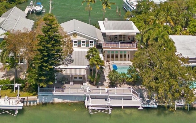 18 Hilton Haven Road, Key West, FL 33040 - aerial view featuring a water view