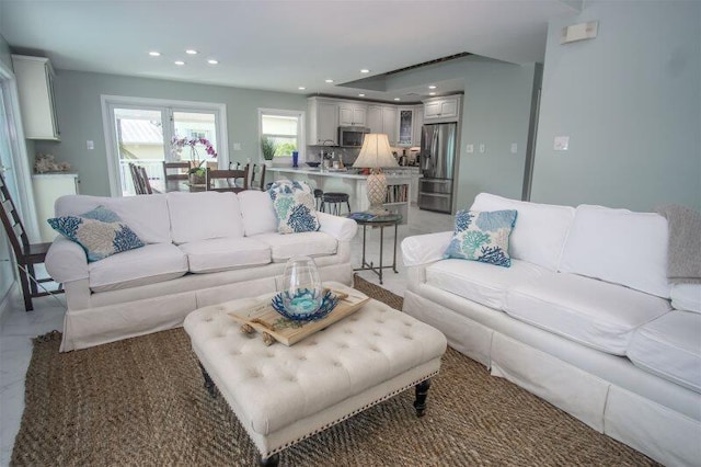 view of living room