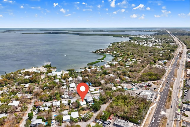 462 Sunset Dr, Key Largo, FL 33037 - aerial view of property's location featuring a major roadway, a large body of water, and nearby suburban area
