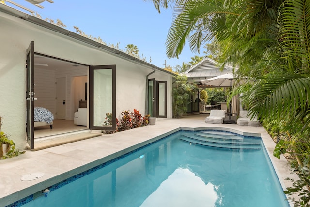 1511 S Street, Key West, FL 33040 - outdoor pool featuring a patio area