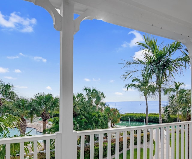 144 Anglers Way, Islamorada, FL 33036 - balcony featuring a water view