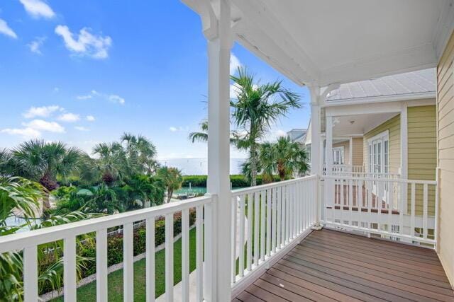 144 Anglers Way, Islamorada, FL 33036 - deck featuring a water view