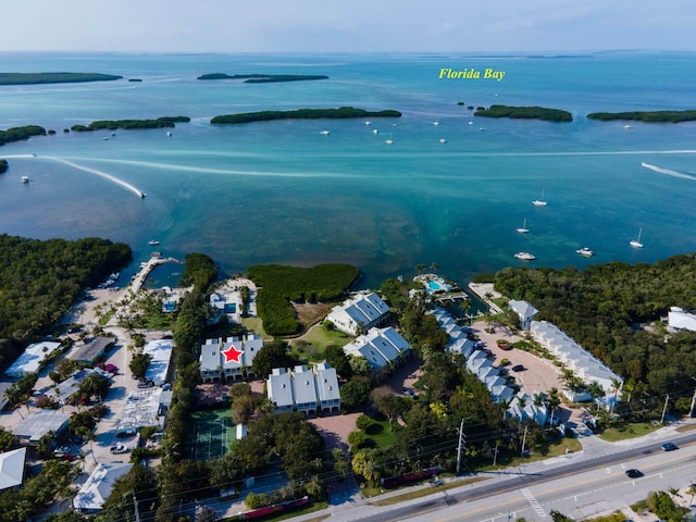 81250 Overseas Hwy Unit 2, Islamorada, FL 33036 - aerial view of property's location featuring a large body of water