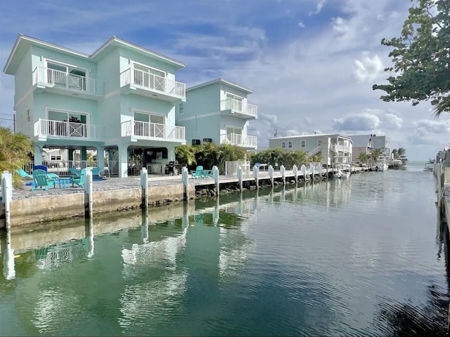 1021 82nd St, Marathon, FL 33050 - view of water feature