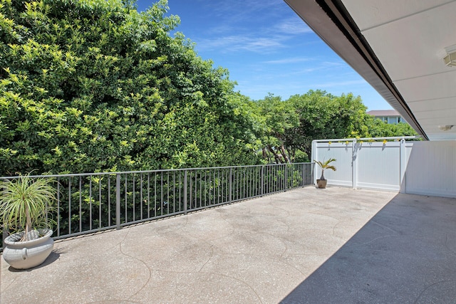 view of patio