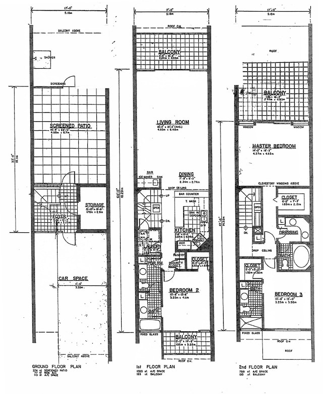 1133 W Ocean Dr Unit 2, Key Colony, FL 33051 - view of floor plan / room layout