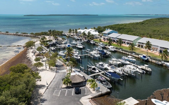 1500 Ocean Bay Dr Unit H12, Key Largo, FL 33037 - aerial view of a nearby body of water and numerous boat docks