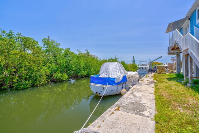 25081 Overseas Hwy, Summerland, FL 33042 - dock area with a water view