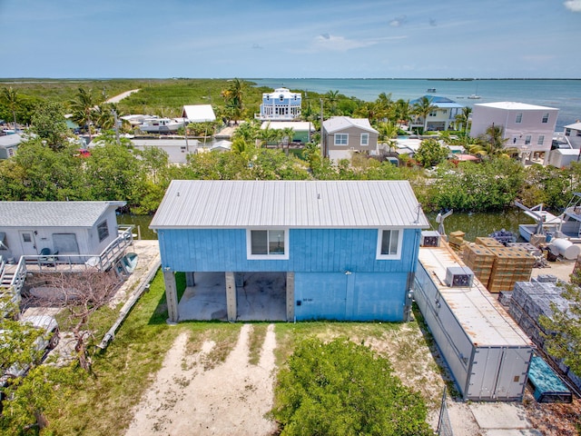 25081 Overseas Hwy, Summerland, FL 33042 - aerial view of property and surrounding area with a nearby body of water