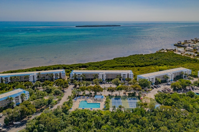 500 Burton Dr Unit 5307, Key Largo, FL 33070 - drone / aerial view of apartment complex and a nearby body of water