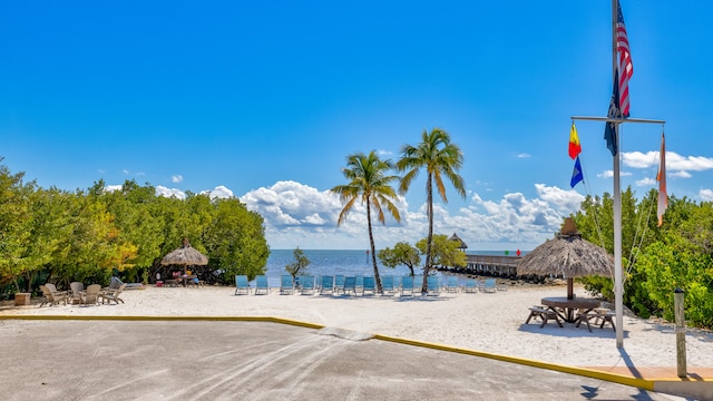 500 Burton Dr Unit 5307, Key Largo, FL 33070 - water view with a gazebo