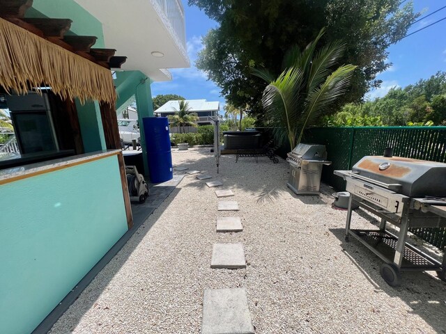 view of patio / terrace with grilling area