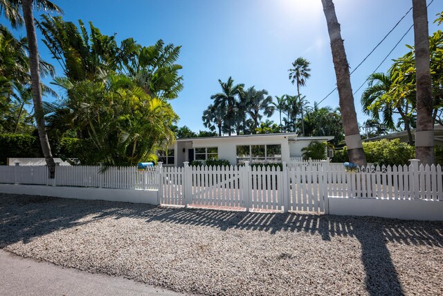 view of ranch-style home