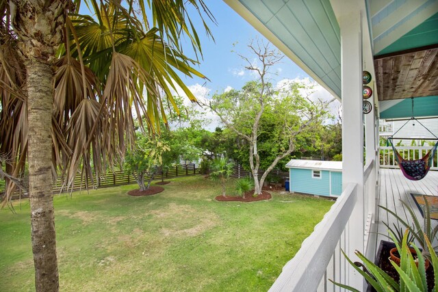 25057 7th St, Summerland, FL 33042 - view of yard featuring an outdoor structure