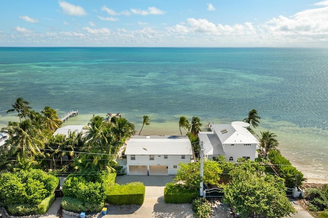 75055 Overseas Hwy, Islamorada, FL 33036 - birds eye view of property featuring a water view