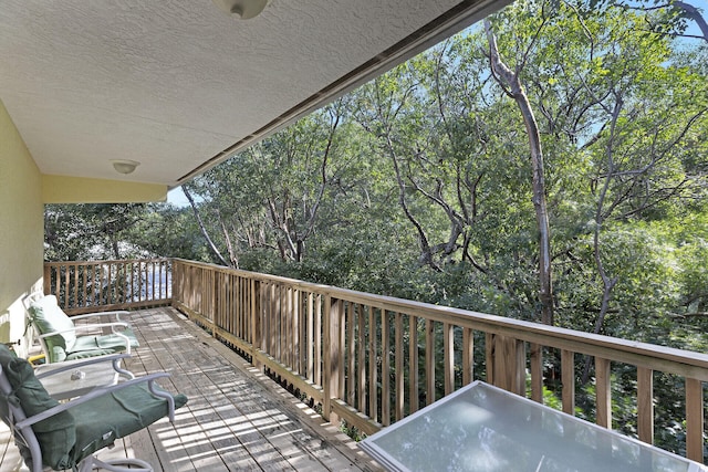 view of deck