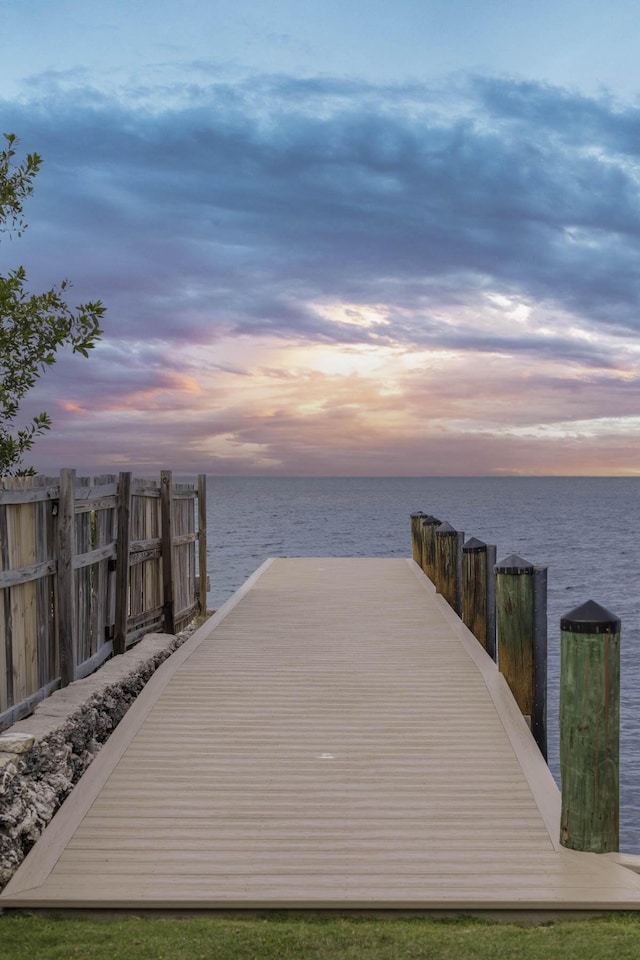 82260 Overseas Hwy, Islamorada, FL 33036 - dock area featuring a water view