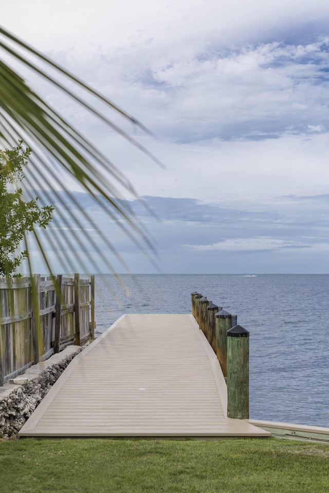 82260 Overseas Hwy, Islamorada, FL 33036 - dock area featuring a water view