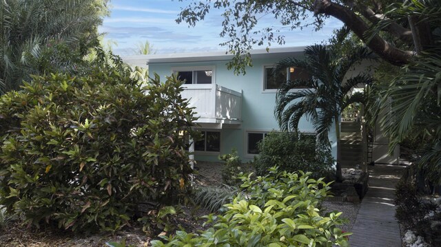 view of rear view of house