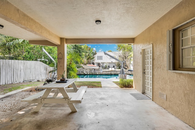 290 Woods Ave, Tavernier, FL 33070 - view of patio featuring fence and a fenced in pool