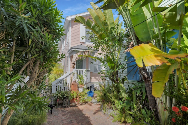 view of property exterior