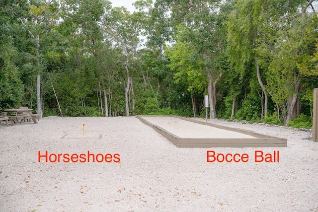 88181 Old Hwy Unit 3F, Islamorada, FL 33036 - view of home's community with a bocce ball area