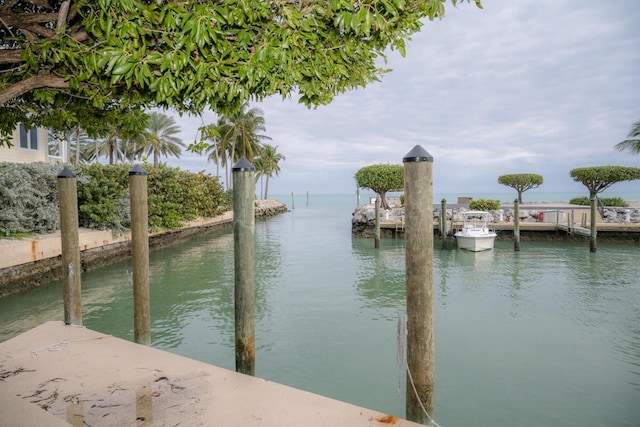 88181 Old Hwy Unit 3F, Islamorada, FL 33036 - dock area featuring a water view