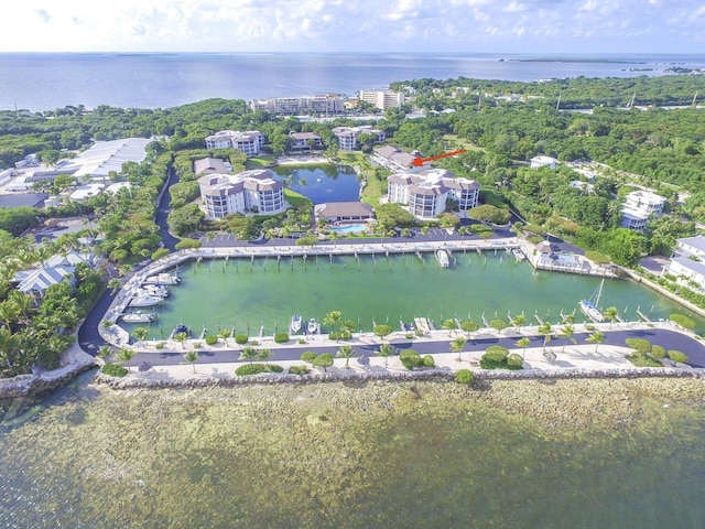 88181 Old Hwy Unit 3F, Islamorada, FL 33036 - aerial view of property's location with a nearby body of water