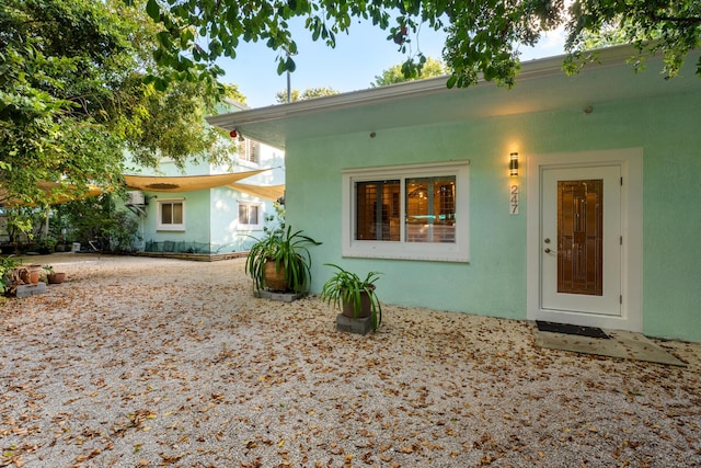 view of rear view of house