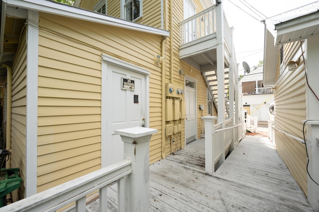 405 Petronia St, Key West, FL 33040 - view of wooden deck