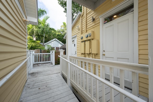 405 Petronia St, Key West, FL 33040 - view of wooden terrace